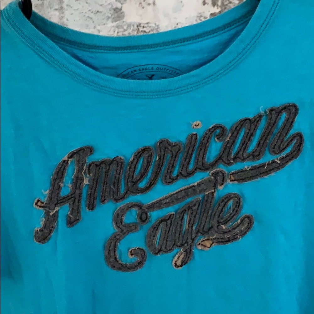 Men’s size small American Eagle top. Blue